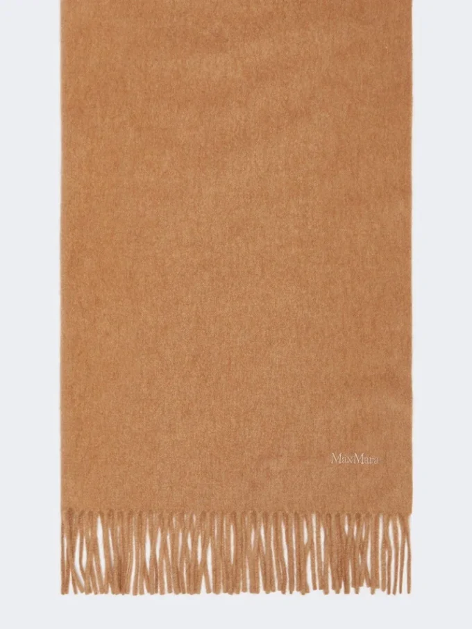 Camelkleurige stola met logo, camel Camelkleurige stola met logo, camel