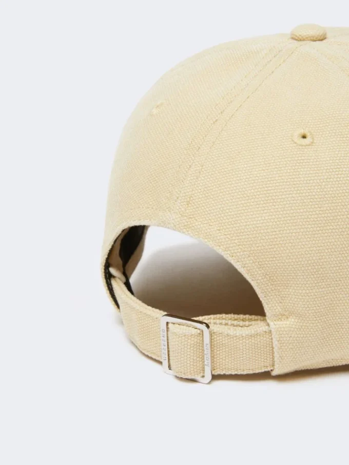 Canvas baseballpet, beige Canvas baseballpet, beige