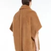 Cape van teddystof, camel Cape van teddystof, camel