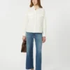 Comfortabele denimjeans met uitlopende pijpen, marineblauw Comfortabele denimjeans met uitlopende pijpen, marineblauw