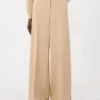 Compacte jersey broek, albino