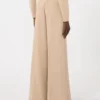 Compacte jersey broek, albino
