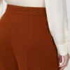 Compacte jersey broek, terracotta Compacte jersey broek, terracotta