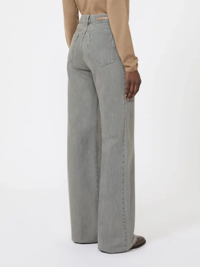Denim broek met rechte pasvorm, zwart Denim broek met rechte pasvorm, zwart