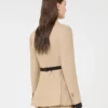 Dubbelrijige blazer van puur linnen natta, camel Dubbelrijige blazer van puur linnen natta, camel