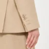 Dubbelrijige blazer van puur linnen natta, camel Dubbelrijige blazer van puur linnen natta, camel