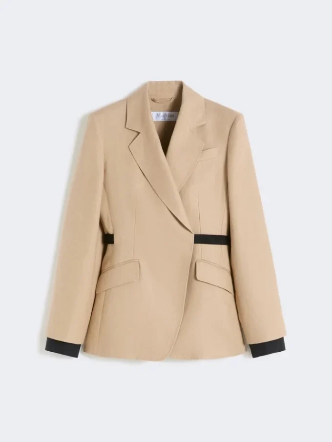 Dubbelrijige blazer van puur linnen natta, camel Dubbelrijige blazer van puur linnen natta, camel