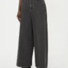 Echte katoenen denim jeans, zwart Echte katoenen denim jeans, zwart