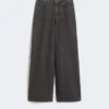 Echte katoenen denim jeans, zwart Echte katoenen denim jeans, zwart