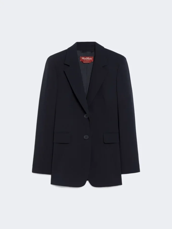 Eénrijige cady-blazer, marineblauw Eénrijige cady-blazer, marineblauw