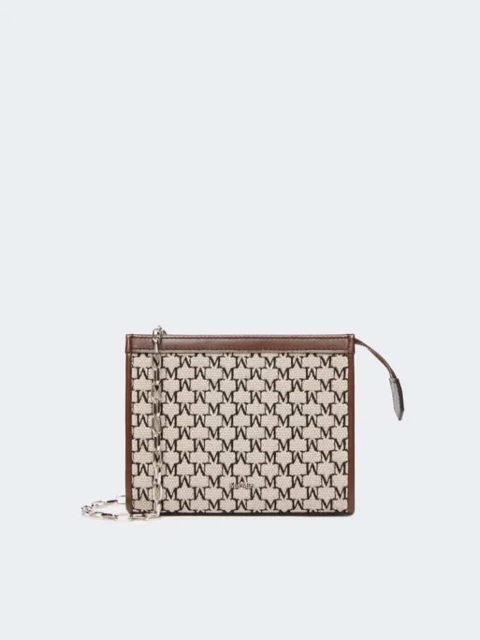 Extra klein zakje van katoenjacquard, zwart Extra klein zakje van katoenjacquard, zwart