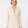 Getailleerde blazer van wolcrêpe, roze Getailleerde blazer van wolcrêpe, roze