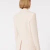 Getailleerde blazer van wolcrêpe, roze Getailleerde blazer van wolcrêpe, roze