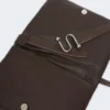 Gewatteerde Soffy-tas van nappaleer, cacao Gewatteerde Soffy-tas van nappaleer, cacao