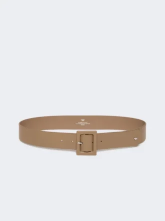 Glanzende nappaleren riem, tortelduif