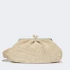 Grote pasticcino-tas met raffia-effect, tortelduif Grote pasticcino-tas met raffia-effect, tortelduif