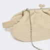 Grote pasticcino-tas met raffia-effect, tortelduif Grote pasticcino-tas met raffia-effect, tortelduif