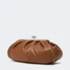 Grote Pasticcino-tas van schapenleer, tabak