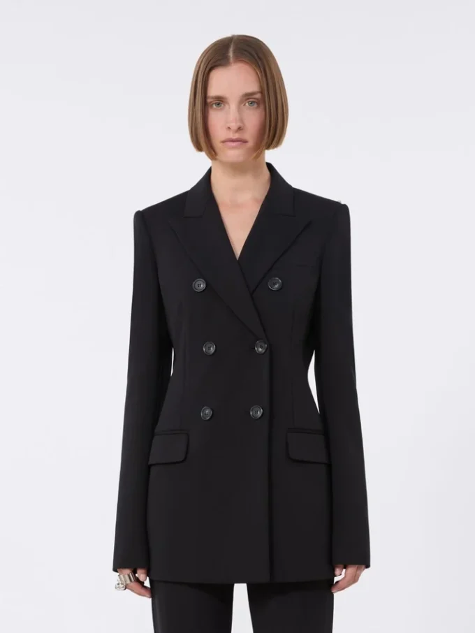 Jersey blazer, zwart Jersey blazer, zwart