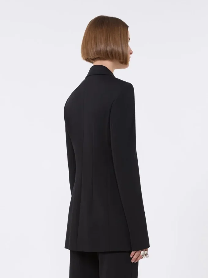 Jersey blazer, zwart Jersey blazer, zwart
