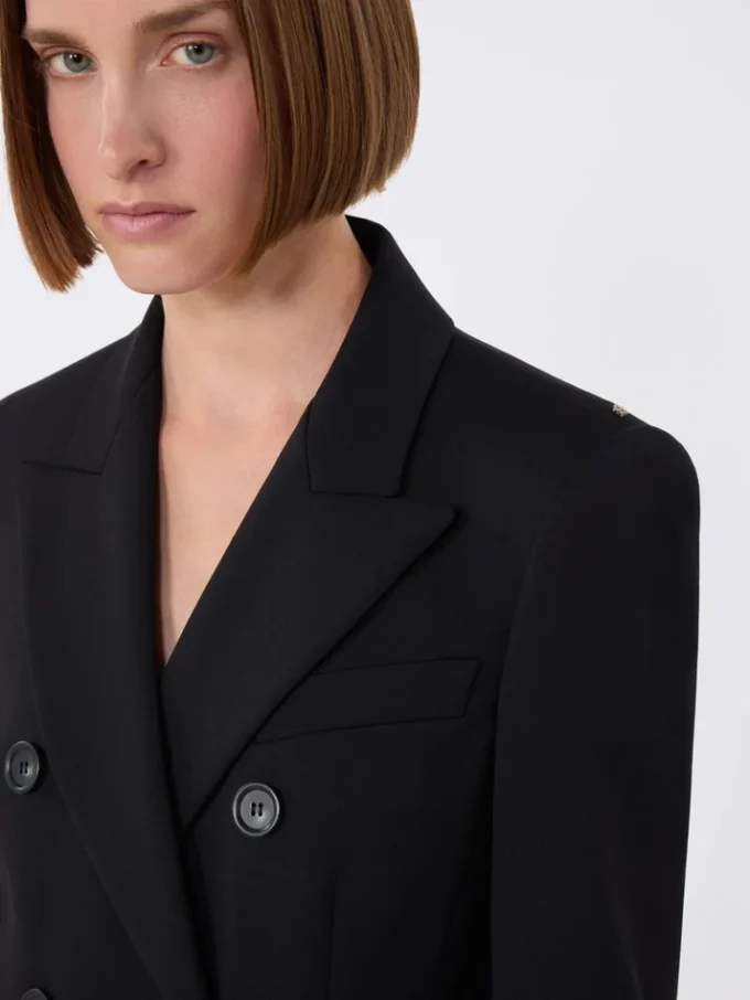 Jersey blazer, zwart Jersey blazer, zwart