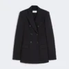 Jersey blazer, zwart Jersey blazer, zwart