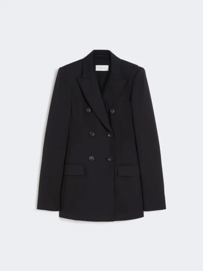 Jersey blazer, zwart Jersey blazer, zwart