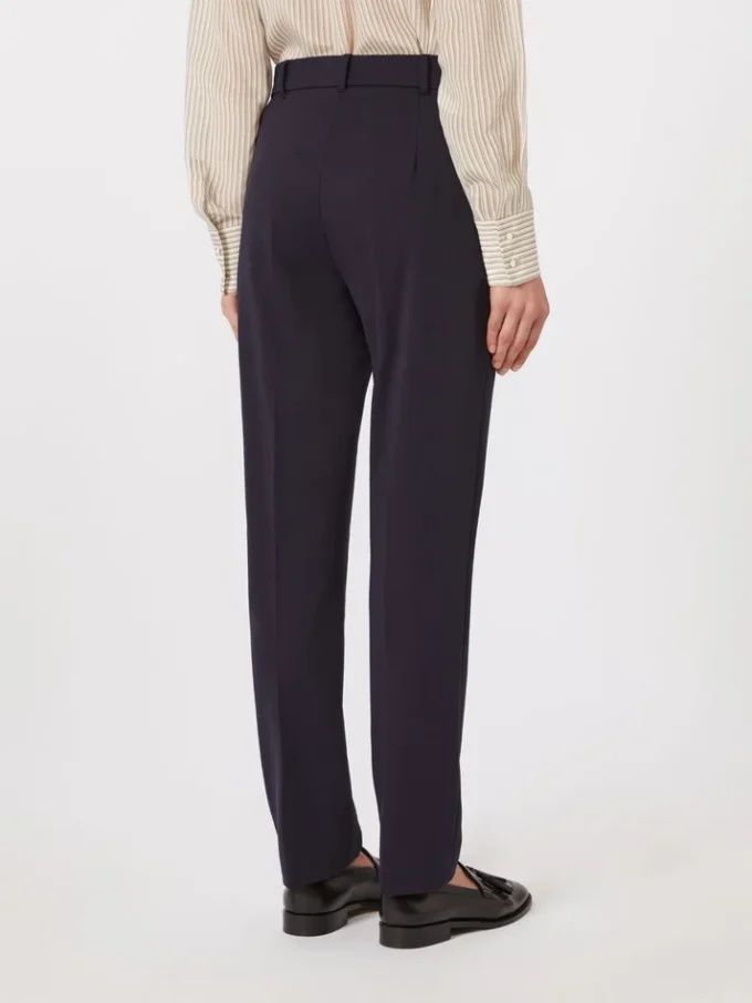 Jersey broek, marineblauw Jersey broek, marineblauw