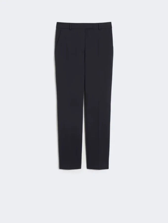 Jersey broek, marineblauw Jersey broek, marineblauw