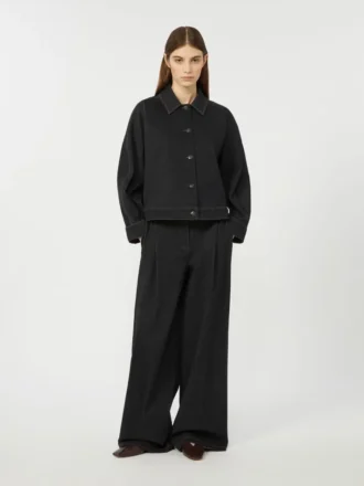 Jersey broek met vijf zakken en denimeffect, ultramarijnblauw