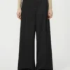 Jersey broek met vijf zakken en denimeffect, ultramarijnblauw
