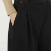 Jersey broek met vijf zakken en denimeffect, ultramarijnblauw