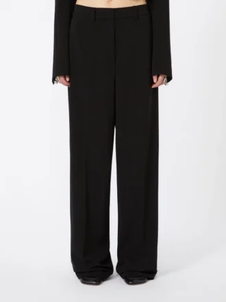 Jersey broek, zwart