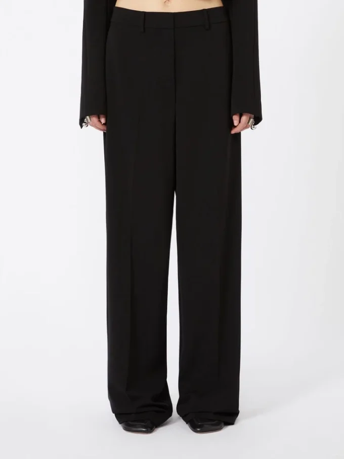 Jersey broek, zwart Jersey broek, zwart