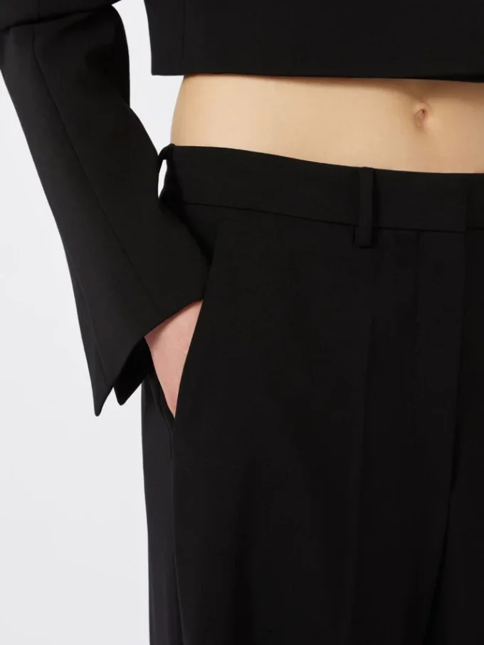 Jersey broek, zwart Jersey broek, zwart