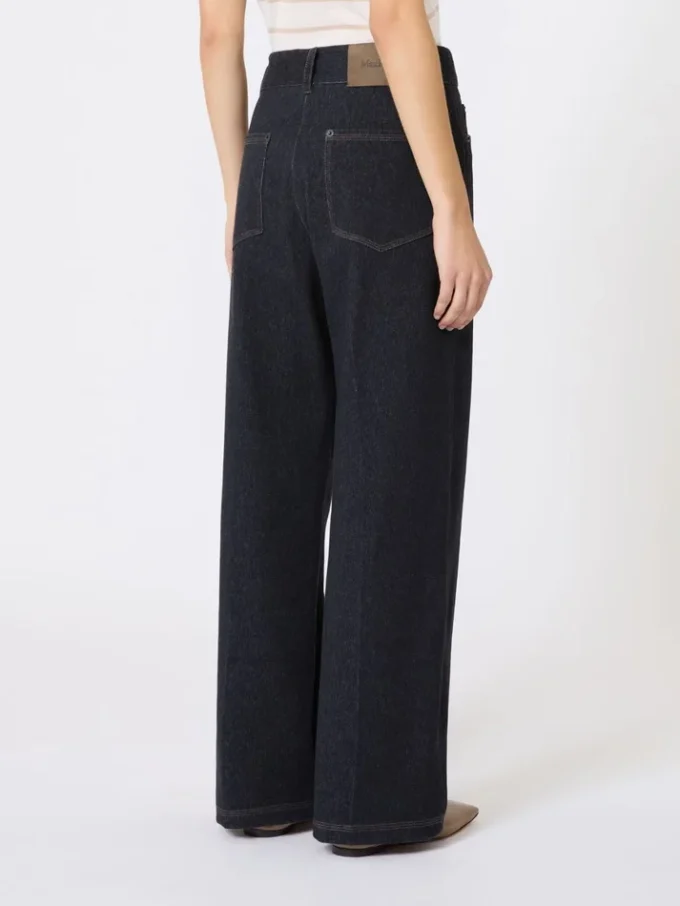 Jerseybroek met denimeffect, ultramarijnblauw Jerseybroek met denimeffect, ultramarijnblauw
