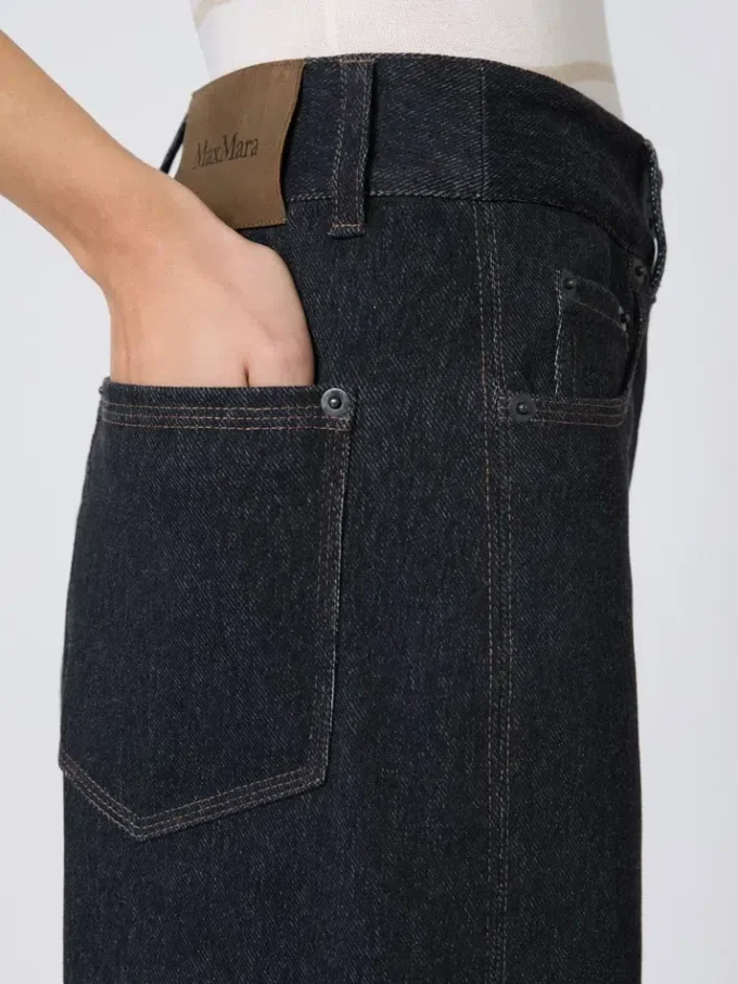 Jerseybroek met denimeffect, ultramarijnblauw Jerseybroek met denimeffect, ultramarijnblauw