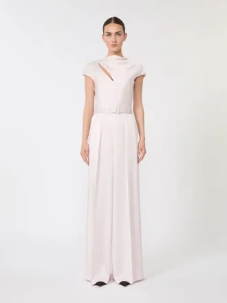 Jumpsuit van Envers-satijn, roze