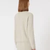 Kasjmier gebreid vest, beige Kasjmier gebreid vest, beige