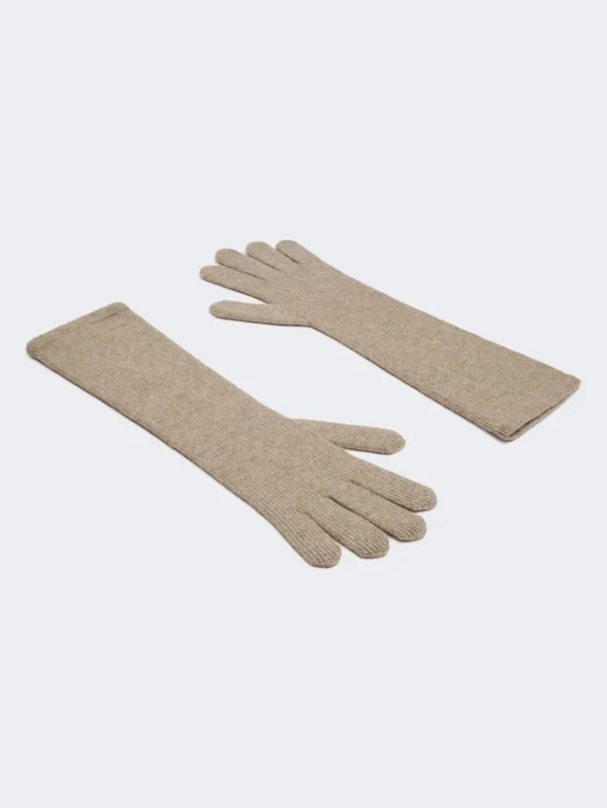 Kasjmier handschoenen, beige Kasjmier handschoenen, beige