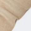 Kasjmier stola met geborduurd monogram, beige