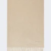 Kasjmier stola met logo, beige Kasjmier stola met logo, beige