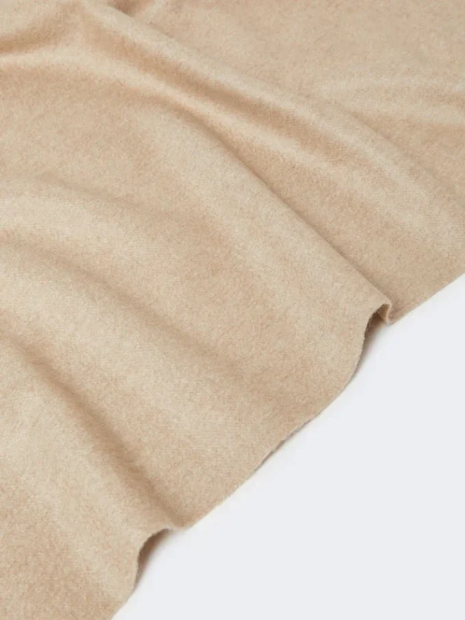 Kasjmier stola met logo, beige Kasjmier stola met logo, beige