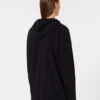 Kasjmier vest met capuchon, ultramarijn Kasjmier vest met capuchon, ultramarijn
