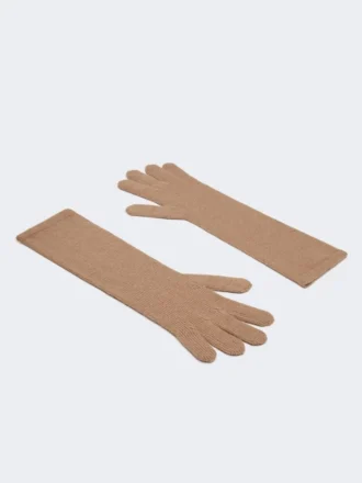 Kasjmierhandschoenen, camel