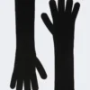 Kasjmierhandschoenen, zwart