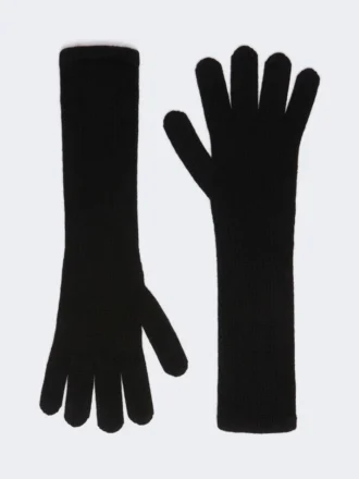 Kasjmierhandschoenen, zwart