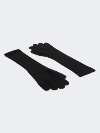 Kasjmierhandschoenen, zwart