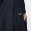 Katoenen denimjurk met riem, ultramarijn Katoenen denimjurk met riem, ultramarijn