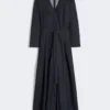 Katoenen denimjurk met riem, ultramarijn Katoenen denimjurk met riem, ultramarijn